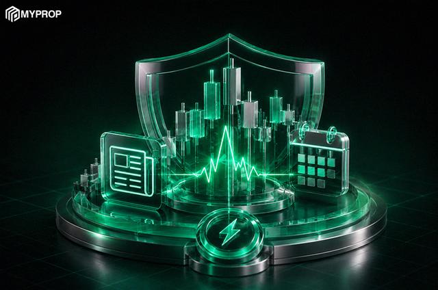 ترید خبر در پراپ؛ قوانین MyProp، دراودان و ریسکهای News Trading